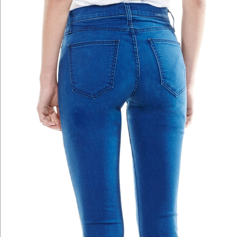 Current/Elliot The High-Rise Skinny Jeans